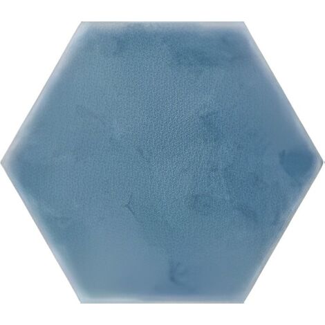 Carrelage hexagonal Nordic bleu  15x17 cm