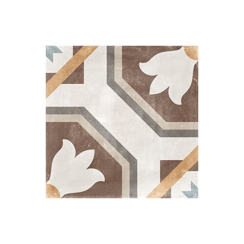 Arcana - Carrelage Carreaux de ciment Cambera Fleurys motif 60x60 cm