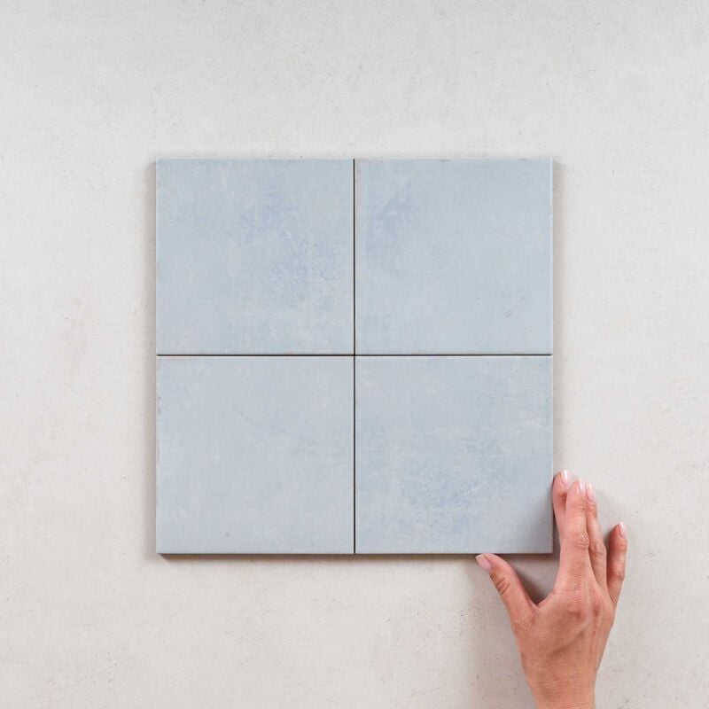 Carrelage Imitation Carreaux de Ciment Blue fiorentina 15x15cm (0,5m2) - Les Carreaux de Jean