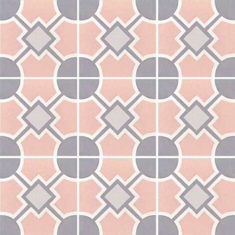 Carrelage imitation ciment 20x20 cm CAPRICE DECO SOLSTICE PASTEL - 22110 - 1m²