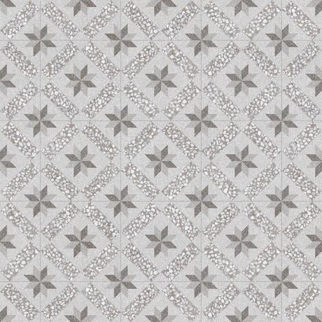 Carrelage imitation ciment 30x30 cm GADNER Cemento anti-dérapant R10 - 0.99m²