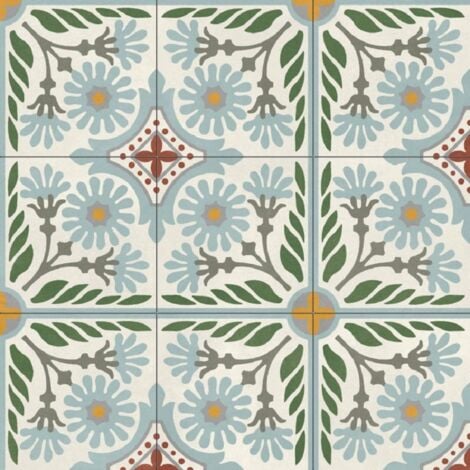 Carrelage imitation ciment 59.2x59.2 cm ALTEA OLIVO - R10 - 1.402m²