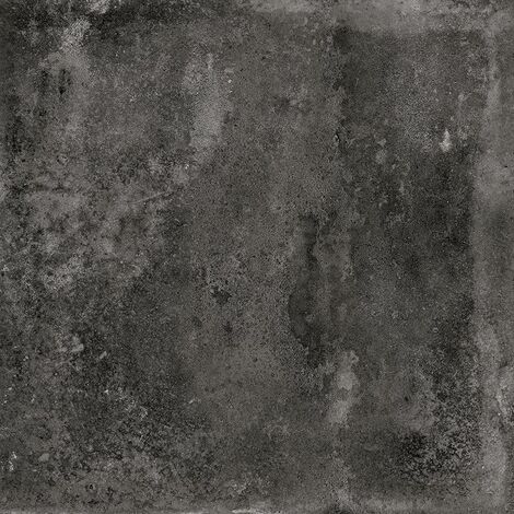 Carrelage imitation ciment noir 20x20cm URBAN DARK 23527 R9 - 1m²