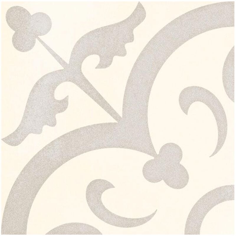 Carrelage imitation ciment pastel 20x20 cm halvmane antidérapant R10 - 1m²