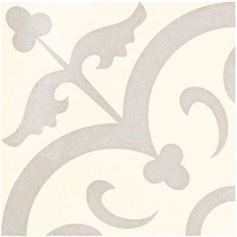 Carrelage imitation ciment pastel 20x20 cm HALVMANE antidérapant R10 - 1m²