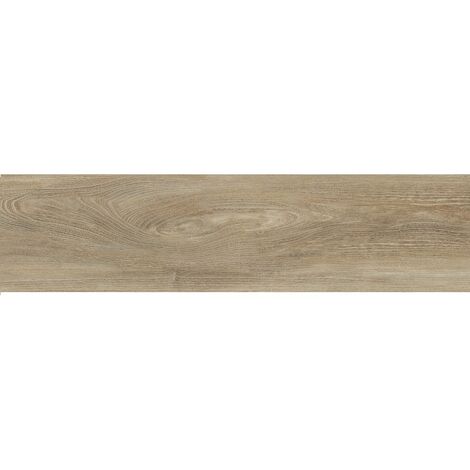 Carrelage imitation parquet ANTI DERAPANT rectifié vieilli mat 20x120 BELFAST TEAK R12 - 1.20 m²