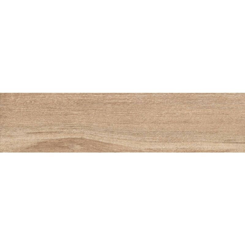 Tinker - Carrelage Imitation parquet queens marron antiderapant 22x90 cm