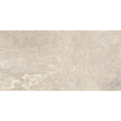 Carrelage imitation pierre Cannes Blanc  60x120 cm