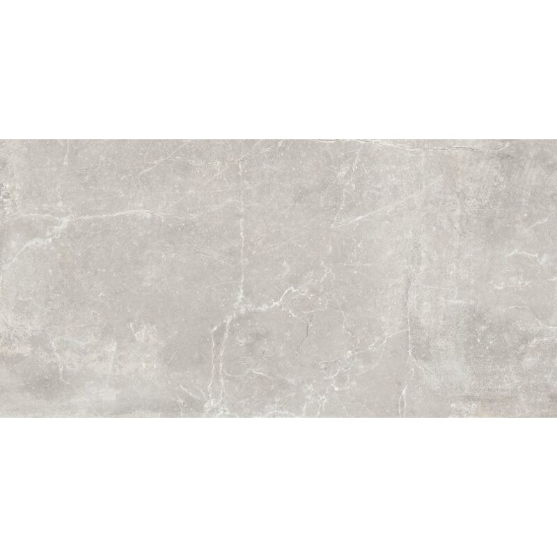 Tinker - Carrelage imitation pierre Cannes Gris 60x120 cm