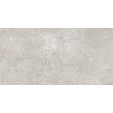 Carrelage imitation pierre Cannes Gris antiderapant 60x120 cm