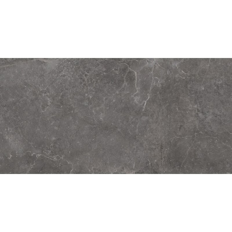 Tinker - Carrelage imitation pierre Cannes Noir antiderapant 60x120 cm