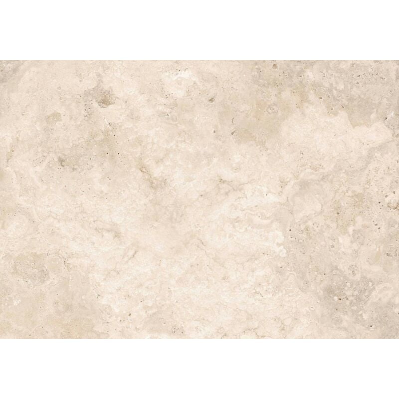 Tinker - Carrelage imitation travertin Antibes beige 44x66 cm