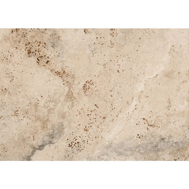 Tinker - Carrelage imitation travertin Antibes beige 44x66 cm