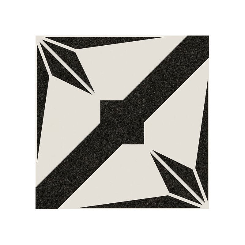 Carrelage intérieur / extérieur effet ciment 20x20 cm bali Bangli antracita (vendu par boite de 1m2)