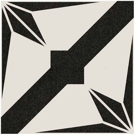 Carrelage intérieur / extérieur effet ciment 20x20 cm BALI Bangli antracita (vendu par boite de 1m2)