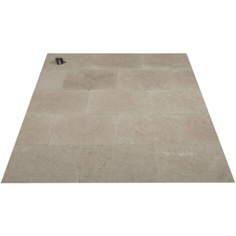 Carrelage Marbre Sinaï Pearl - 61x91x1,8cm - Sablé brossé - (1 m²)