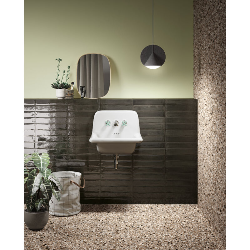 Del Conca - Grès cérame - frammenti - Terracotta Macro - 20x20 - Naturelle - (1,16 m²)