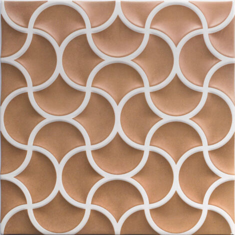 Carrelage mur ancien Ansouis relief terre 33x33 cm - Réflex Boutique