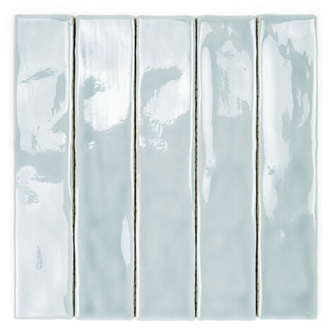 Carrelage Mur Ceramic Connection Blue Brillante 5x25 cm