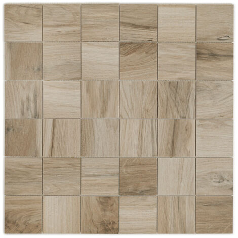 Carrelage Mur Ceramic Connection Brown Mate MOSAIQUE 30x30 cm