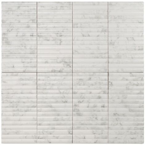 Carrelage Mur Ceramic Connection White Satinée 15 x 30 cm