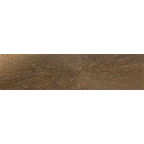 Carrelage mur effet métal cuivre décoratif palletté 30x120 cm IONIC IMPACT COPPER  (vendu par boite de 0,72m2)