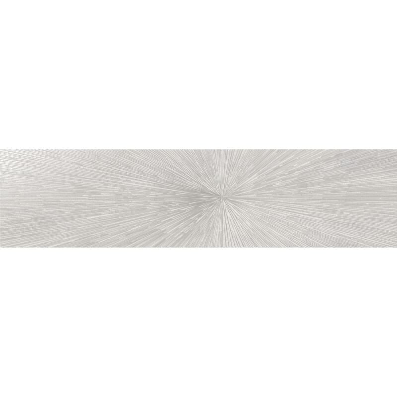 Carrelage mur effet métal décoratif pailleté blanc 30x120 cm ionic impact white (vendu par boite de 0,72m2)