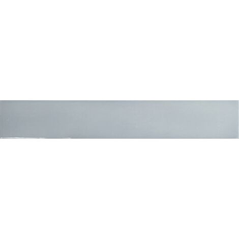 Carrelage mur effet zellige bleu 6,5x40 cm MANACOR BLUE MOON (vendu par boite de 1m2)
