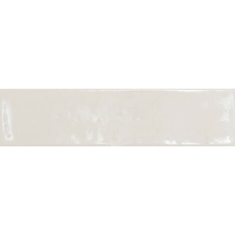 Carrelage mur effet zellige crème 6,5x26,6 cm CROMIA26 BEIGE 1 (vendu par boite de 1m2)