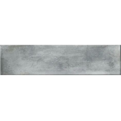 Carrelage mur effet zellige Safi gris bleuté 7,5x30 cm - Réflex boutique