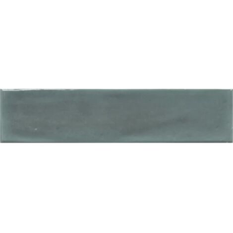 Carrelage mur effet zellige Scénario émeraude 7,5x30 cm - Réflex boutique