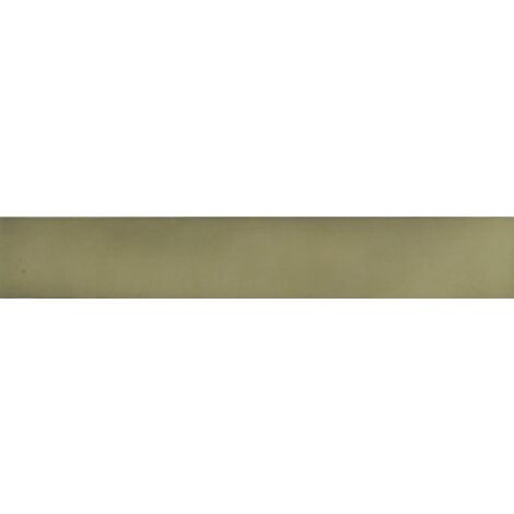Carrelage mur effet zellige vert 6,5x40 cm  MANACOR BASIL GREEN (vendu par boite de 1m2)