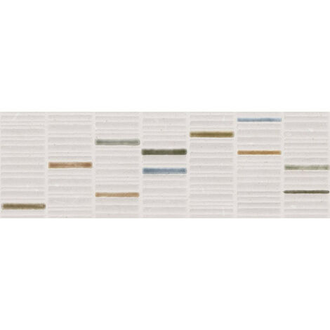 Carrelage mur faience effet terrazzo 32x99 cm Croccante Topping Cialda-R Macedonia (vendu par boite de 1,27m2)