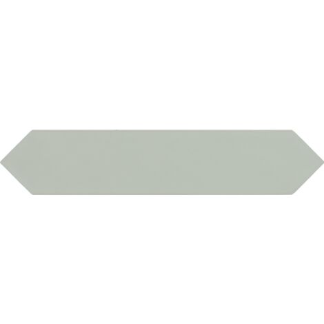 Carrelage mur faience forme navette 5x25 cm mate  LANSE MINT (vendu par boite de 0,50m2)