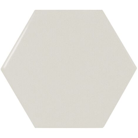 Carrelage mur hexagonal uni vert menthe 12,4x10,7 cm SCALE HEXAGONE MINT  (vendu par boite de 0,61m2)