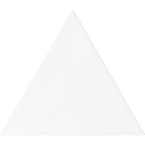 Carrelage mur trianguaire effet zellige blanc 13,2x11,4 cm 3LATI BIANCO