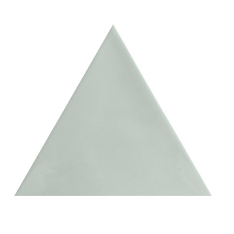 Carrelage mur trianguaire effet zellige vert d'eau 13,2x11,4 cm 3LATI AQUAMARINA