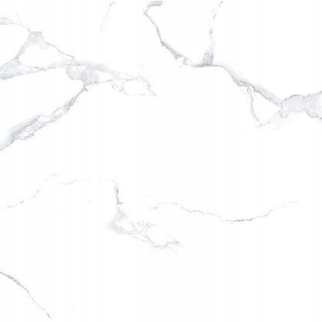 Carrelage mural en marbre blanc 60x60 cm