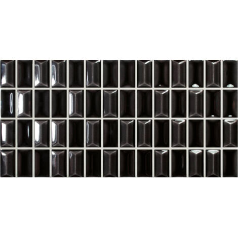 Carrelage mural faience 3D BARS  Onix - Brillant  Onix - Brillant -  - boîte de 0.40 m2
