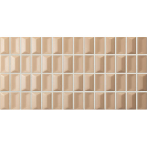 Carrelage mural faience 3D BARS  Topaz - Mat  Topaz - Mat -  - boîte de 0.40 m2