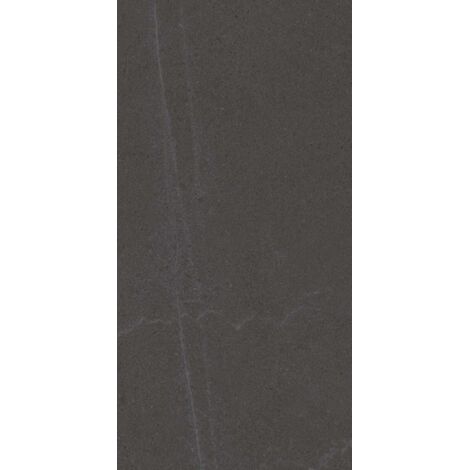 Carrelage mural faïence effet carreau Metro METRO 30x7,5 cm Gris Foncé, Anthracite - Brillant / Poli - boîte de 1 m2