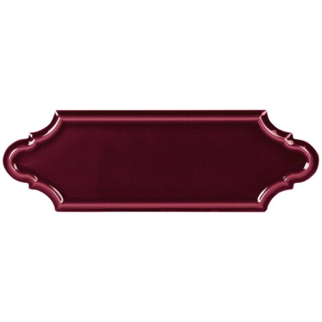 Carrelage mural faience effet classique KNIGHTSBRIDGE Navette 15x5cm Cherry - Brillant - boîte de 0.60 m2 Navette 15x5cm Cherry -  - boîte de 0.50 m2