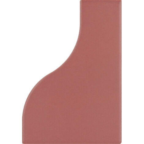 Carrelage mural faïence effet graphique REVERS 12x8.3cm 12x8.3cm Framboise - Mat - boîte de 0.48 m2 12x8.3cm Framboise - Mat - boîte de 0.48 m2