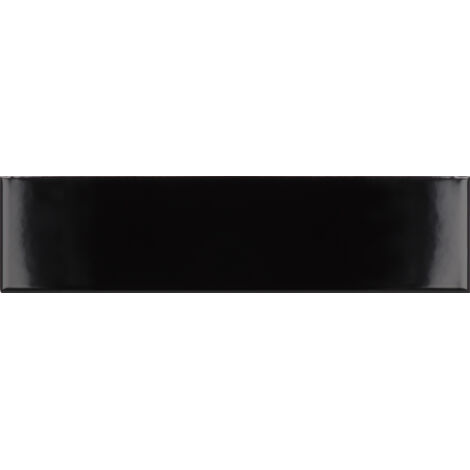 Carrelage mural faïence effet relief RYTHM 20x5cm 20x5cm Black - Brillant - boîte de 0.50 m2 20 x 5 cm Black - Brillant / Poli - boîte de 0.60 m2
