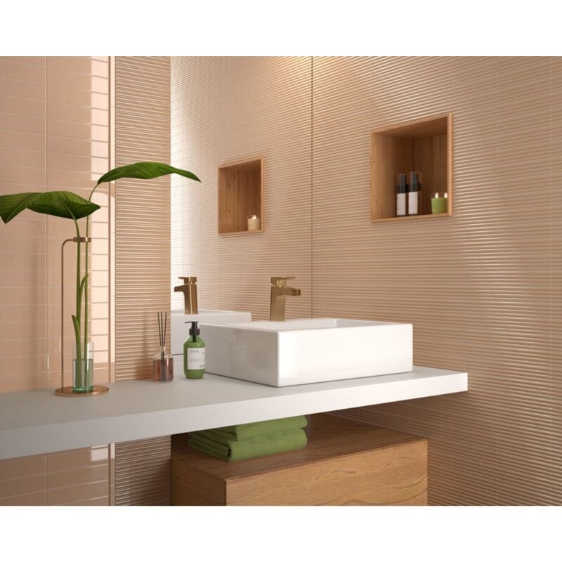 Equipe - Faïence - costa nova - costa nova straw - 5X20 onda - Brillant