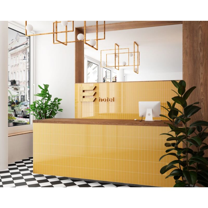 Equipe - Faïence - costa nova - costa nova yellow - 5X20 - Brillant