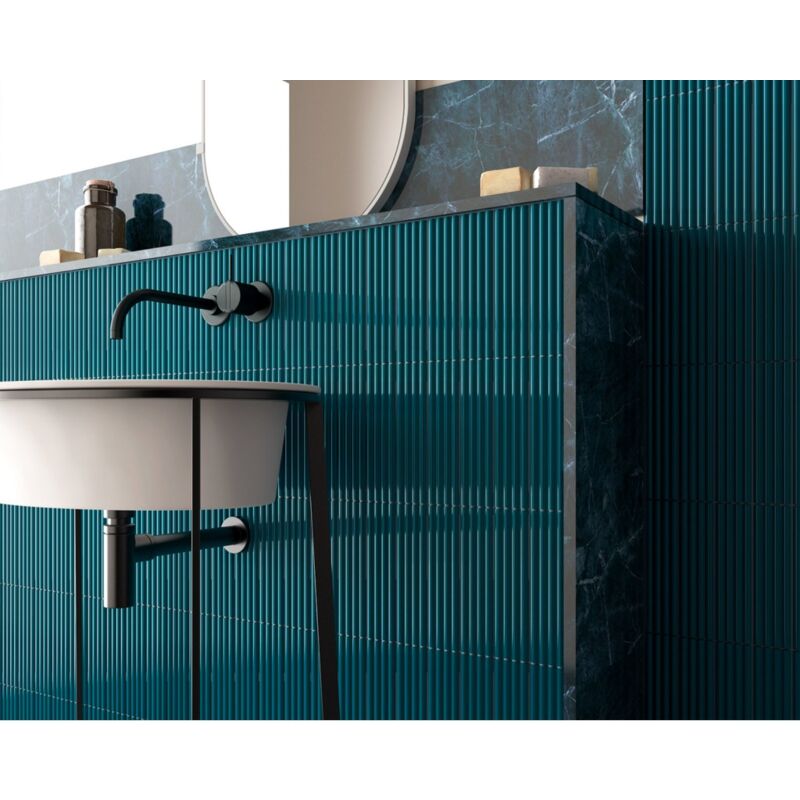 Equipe - Faïence - costa nova - costa nova glacier - 5X20 onda - Brillant