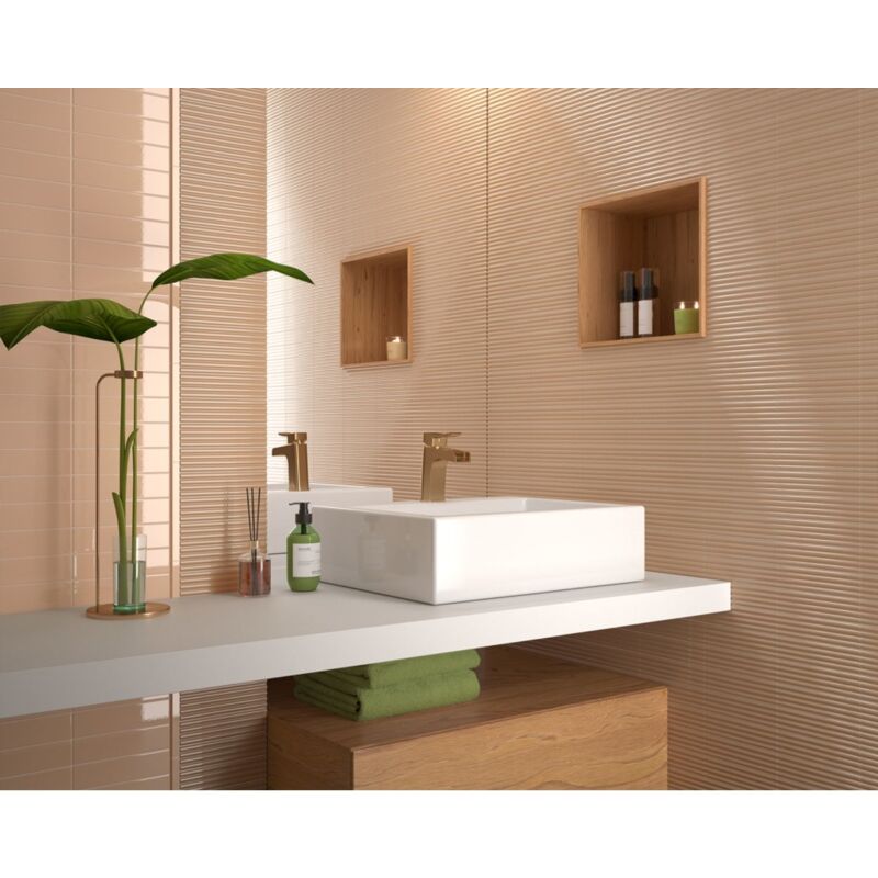 Equipe - Faïence - costa nova - costa nova straw - 5X20 - Brillant