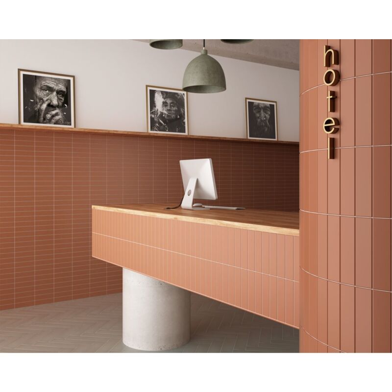 Equipe - Faïence - costa nova - costa nova terra - 5X20 - Mat