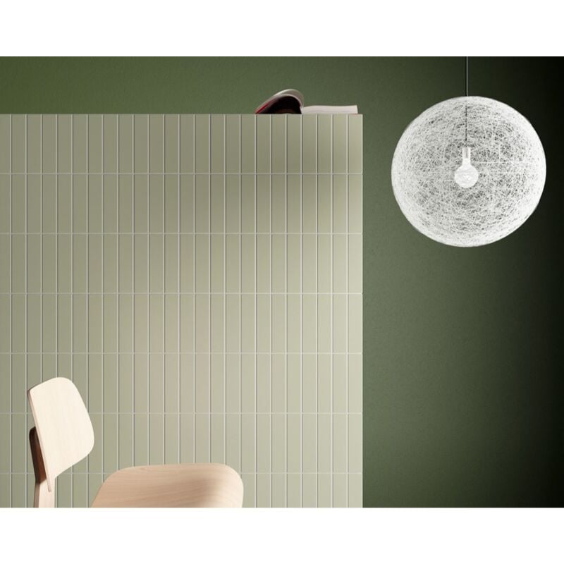 Equipe - Faïence - costa nova - costa nova tansy green - 5X20 - Mat